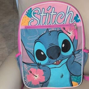 Disney Stitch Backpack with Pink Accents NWT